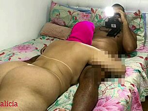 neg�o emocionado comendo a brancona apertadinha 😍