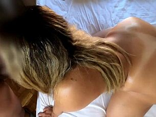 Brazilian Milf With Perfect Ass Gets Cumshot On Butt