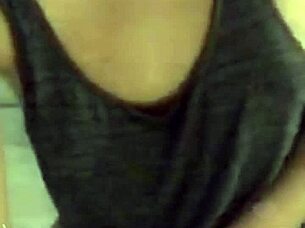 a girl touches herself on periscope in a live show