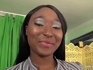 Big Boob Self Pleasure Feels So Good For The Ebony Chubby BBW With Plump Tits.