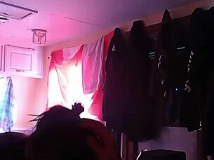 Canadian girl deepthroats for blowjob, 'gotta give head to get ahead, right?'