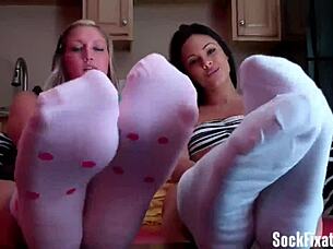 these knee high socks feel so soft and snug on my feet