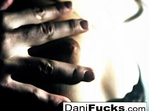 Dani Daniels Shows Amazing Tits and Wet Pussy