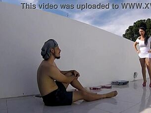 Madame Breaks Big Cock At Work