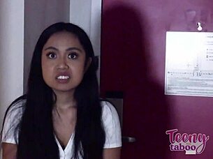 Lucky professor Brogan fucks sexy blowjob diva Luna Mills.