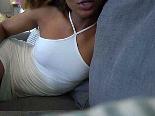 Stepbrother Gives Creampie After Help!