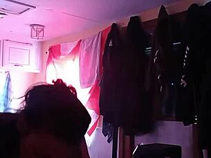 Canadian girl deepthroats for blowjob, 'gotta give head to get ahead, right?'