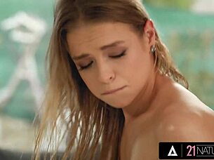 Hot babe alexa flexy gets her ass fucked by masseur