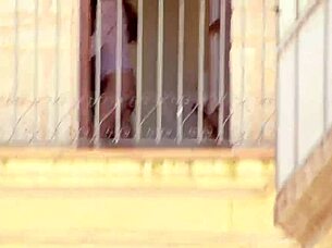 Neighbor Spies And Blackmails Me Into Uploading Solo Video!