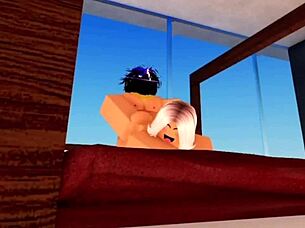blonde roblox model teen 18+ sophie makes her return and has fun with her headless manager 😊