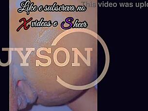 me opening for brother-in-law, he thrust deep in sheer video