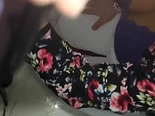 Oh, while washing dishes, my perverted step-nephew shows up when husband's gone! 😏