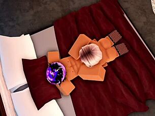 blonde roblox model teen 18+ sophie makes her return and has fun with her headless manager 😊