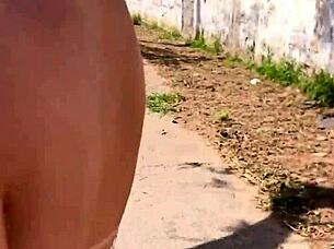 Tanned Prostitute On Highway Takes Me To Woods For Free Fuck