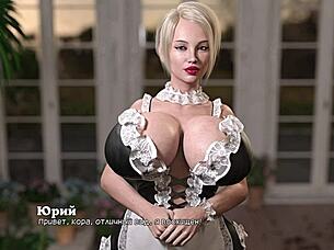 bound milf sucks cock in gym bondage