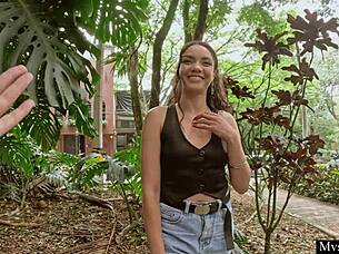 Black girl spreads for first porn sex?