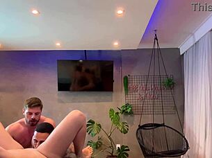 Single Fucks Wife And Husband In Panties