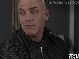 stepdad removes chastity belt for blonde stepdaughter's muff diving. 😏 spanking and sex.