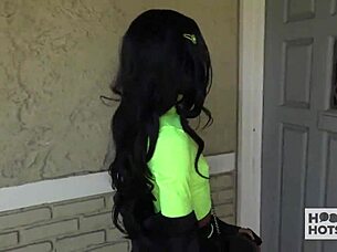 Gorgeous Ebony Chanel Skye Gets Ass Pounded