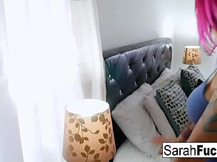 watch big titty tattooed lesbians galore in pussy and ass action with pornstars