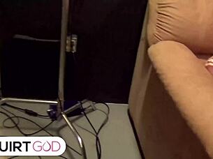 I spanked summer rae's colossal booty and pounded her till cum covered