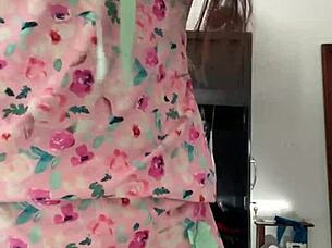 look at this innocent girl in pajamas