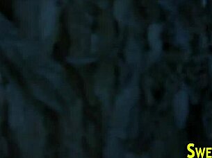 Blonde coed rides to earn her cumshot reward?