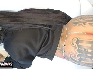 Solo Guided Masturbation With Bandana And Lipstick To Cum On Face