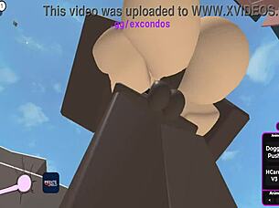 Enjoying the White Prostitute's Delights in Passionate Encounter