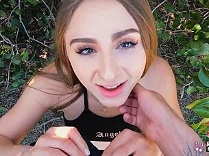 Penelope Kay says, 'I'm doing anal and squirting on my first casting'