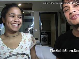 sexy blasian loni legend gets fucked by mexican fan derek forreal in hood setting