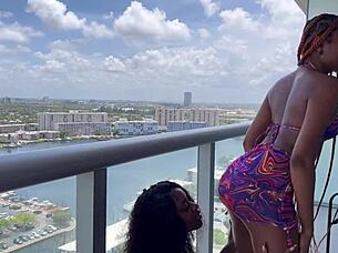 destiny and majesty fuck hard in miami with muff diving