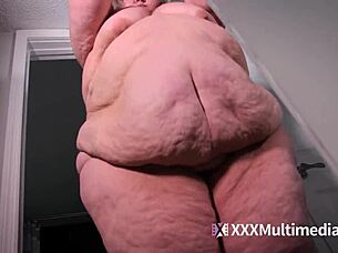 ssbbw ivy davenport's big belly and ass jiggle 😍