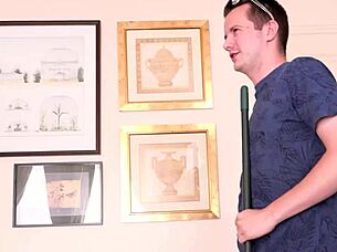 BBW Catherine Can Performs a Detailed Striptease for Sam Bourne in Agedlove Video