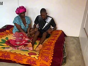 sex starved mummy seduced step son for missionary pussy