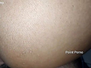 friend left me with his wife, ate her pussy