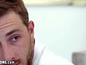 long legged stepmother embraces taboo blowjob and handjob.