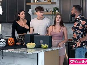 Halloween Boxes Inspected by Swap Family Excites Everyone