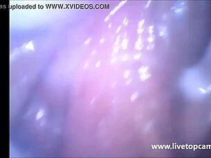 Girl Cums Filmed From Inside A Vagina At Secretfriends Com