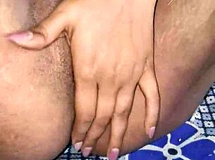 Desi Hot Alisha Bhabhi's Wet Pussy Closeup
