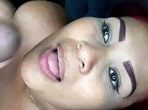 why is the stepmother sucking cock in pov?