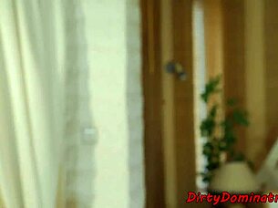 does this glamourous european domina enjoy analplay with toys? yes, in femdom lesbian bdsm!