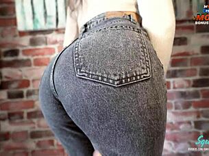 Daddy, you cut my jeans to cum in my tight pussy?