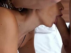 Italian Babe In Lingerie Fucks Hard After 69 Oral!