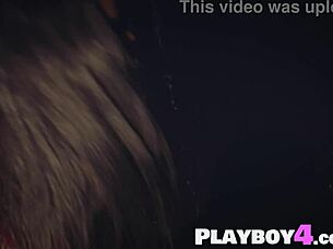 Sexy Ebony Milf Ana Foxxx Poses Passionately in Red Lingerie