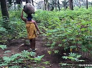 My Wife Feels Passion For My Long Cock Outdoors