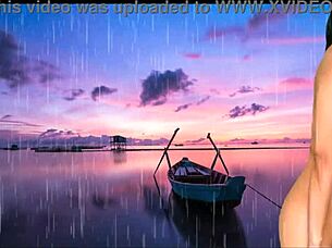 Getting hot and wet with Agarabas and OLPR, stroking my cock in public.