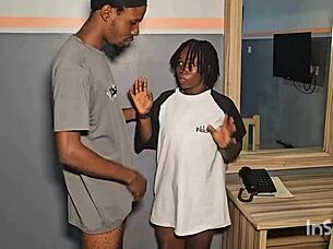 I fuck the house help while my wife sits in the parlour