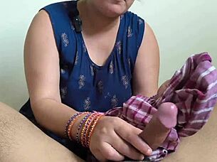 Chubby Asian SUCKS BIG COCK For CUM