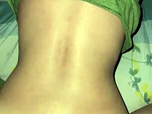 chubby woman enjoys anal sex with shaved pussy